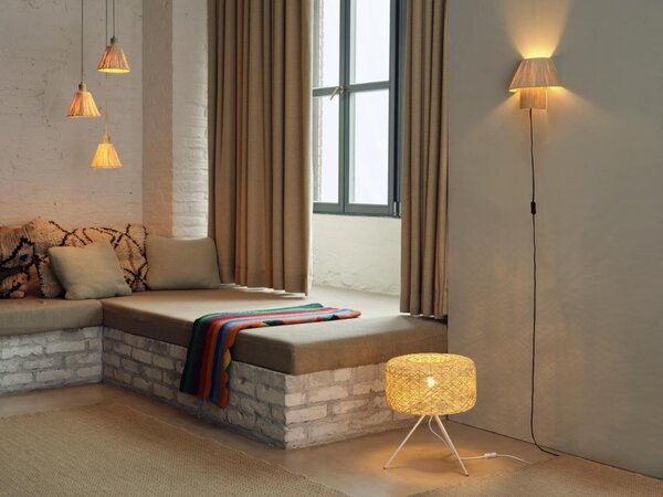 LEDVANCE stolní lampa Paper Bale 1xE27 béžová 4058075840904