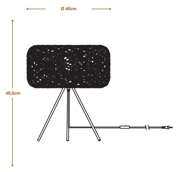 LEDVANCE stolní lampa Paper Bale 1xE27 béžová 4058075840904