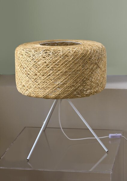LEDVANCE stolní lampa Paper Bale 1xE27 béžová 4058075840904