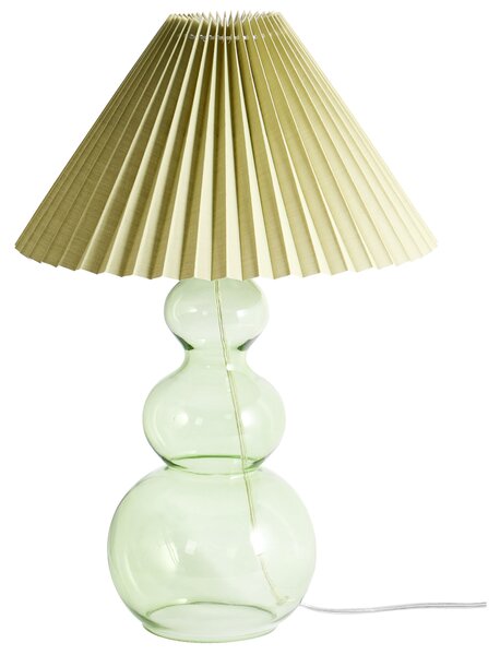 Stolní lampa SENGWA Sklo Zelená