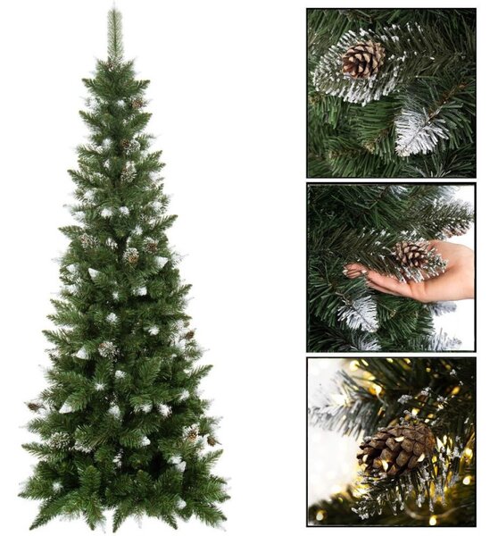 Vánoční stromek Borovice Slim diamantová 250 cm