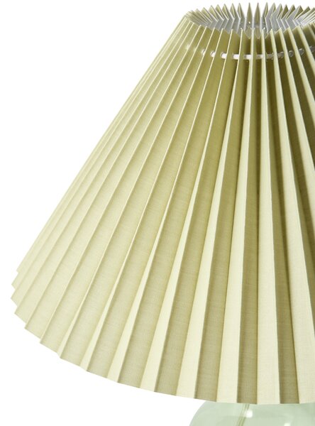 Stolní lampa SENGWA Sklo Zelená