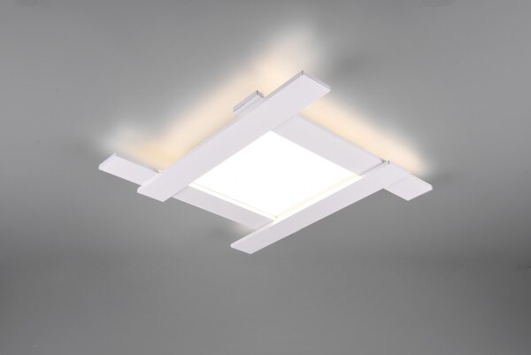 Trio 675510531 LED přisazené stropní a nástěnné svítidlo Belfast 4x3,5W + 1x18W | 3320lm | 4000K | IP20 - oddělené vypínače, nepřímé světlo, bílá