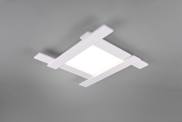 Trio 675510531 LED přisazené stropní a nástěnné svítidlo Belfast 4x3,5W + 1x18W | 3320lm | 4000K | IP20 - oddělené vypínače, nepřímé světlo, bílá