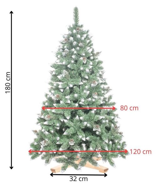 Vánoční stromek Borovice Royal diamantová 180 cm