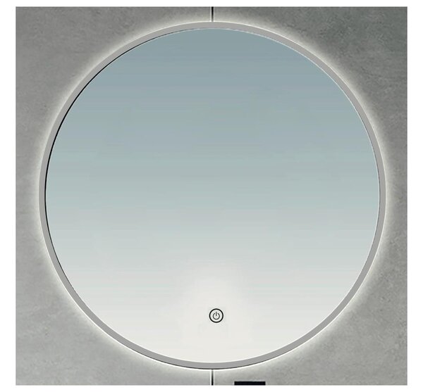BRILAGI - LED Koupel. zrcadlo VENA SILVER LED/32W/230V pr. 100 cm IP44 stm. +CCT