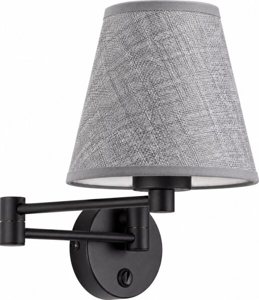BRILAGI - Nástěnná lampa NUBILA 1xE27/15W/230V šedá/černá