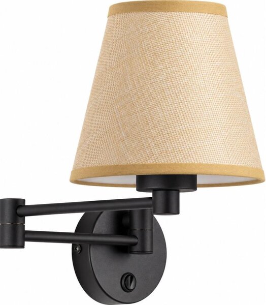 BRILAGI - Nástěnná lampa NUBILA 1xE27/15W/230V béžová/černá
