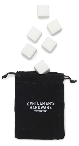 Chladící kameny do nápoje Gin Stones White – set 6 ks