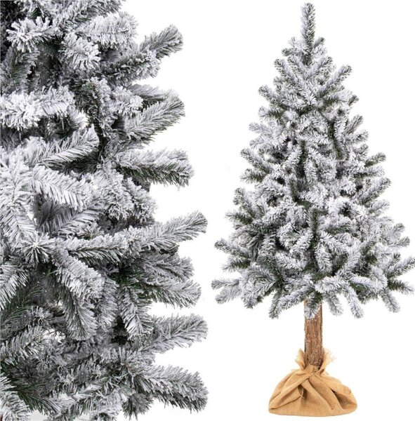 Vánoční stromek Smrk zasněžený na kmínku 180 cm