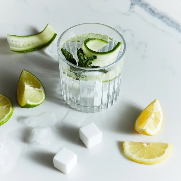 Chladící kameny do nápoje Gin Stones White – set 6 ks