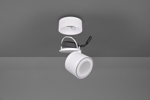 Trio 652910131 LED přisazené stropní bodové svítidlo Taurus 1x3,5W + 1x1,5W | 450lm | 3000K | IP20 - oddělené vypínače, bílá