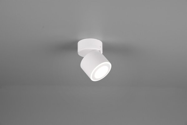 Trio 652910131 LED přisazené stropní bodové svítidlo Taurus 1x3,5W + 1x1,5W | 450lm | 3000K | IP20 - oddělené vypínače, bílá