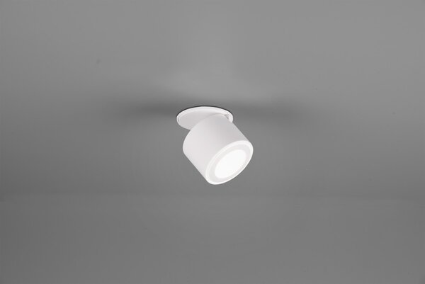 Trio 652910131 LED přisazené stropní bodové svítidlo Taurus 1x3,5W + 1x1,5W | 450lm | 3000K | IP20 - oddělené vypínače, bílá