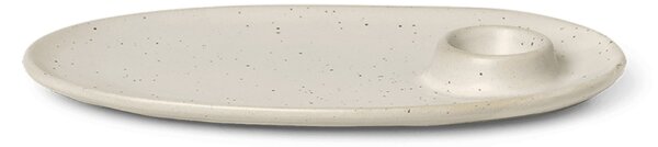 Snídaňový talíř Flow Off White 23,5 cm