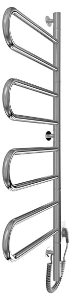 Elekt. otočný sušák na ručníky TRISTAR 105W/230V 102,5x44,5cm IP44 nerez/l.chrom