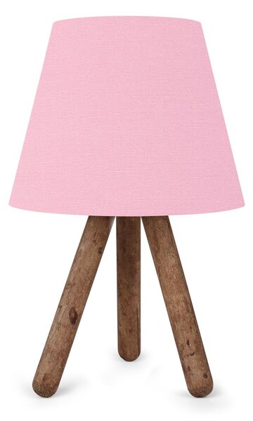ASIR Stolní lampa AYD růžová ořech