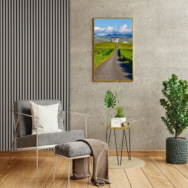 Dřevěný akustický panel, 2400 x 600 mm, B2BP009, balení 5 ks, dub grafitový
