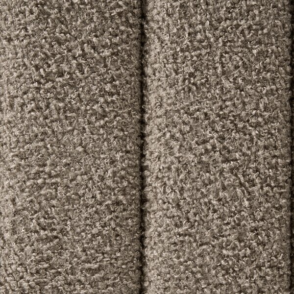 Postel Buklé LUNAN 120 x 200 cm Taupe