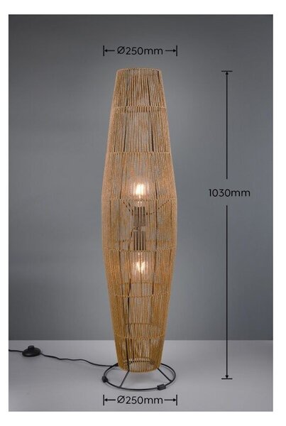 Trio Reality TR41102026 stojací lampa MIKI E27