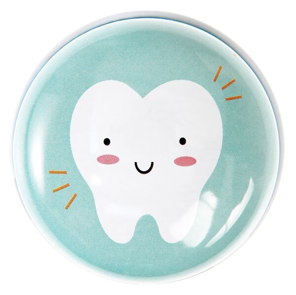Světle zelená plechová krabička Rex London Tooth Fairy