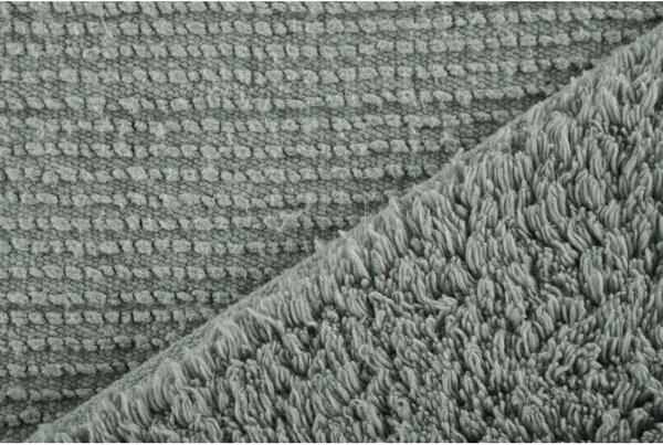 Zelená bavlněná koupelnová předložka Tiseco Home Studio Luca, 60 x 100 cm