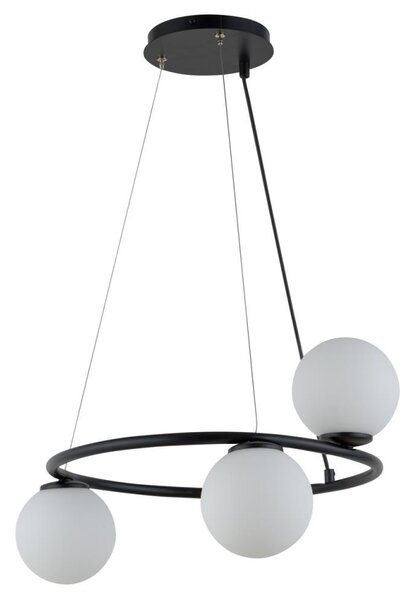Lustr na lanku GAMA 3xG9/12W/230V černá