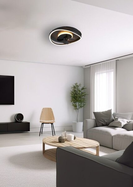 Trio Reality TR67393132 LED ventilátor s osvětlením SORTLAND | 30W integrovaný LED zdroj | 3500lm | 2700-6500K