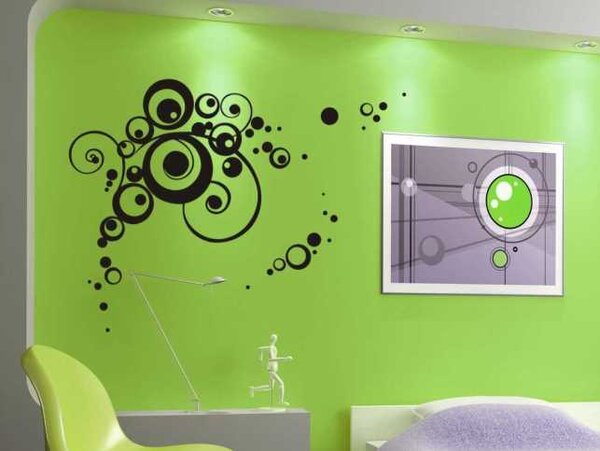 Dekorace na zeď - Stream - dekorace-steny.cz - 150 x 170 cm - 067