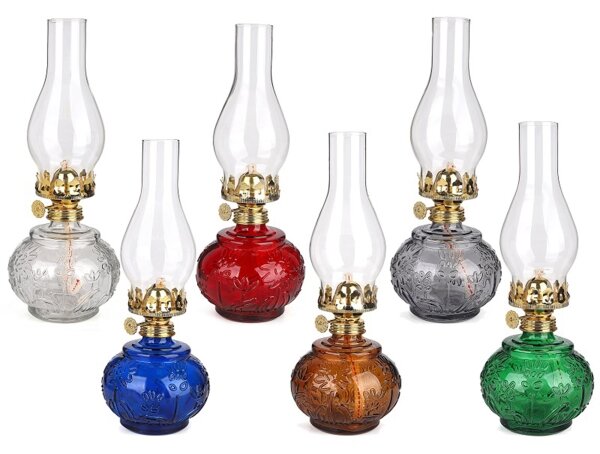 Brilagi - Petrolejová lampa MERLIN oranžová