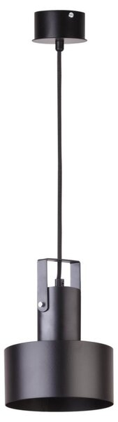 Lustr na lanku RIF 1xE27/60W/230V černá
