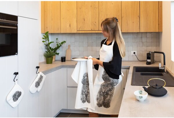 Bavlněná zástěra Farm - Tiseco Home Studio