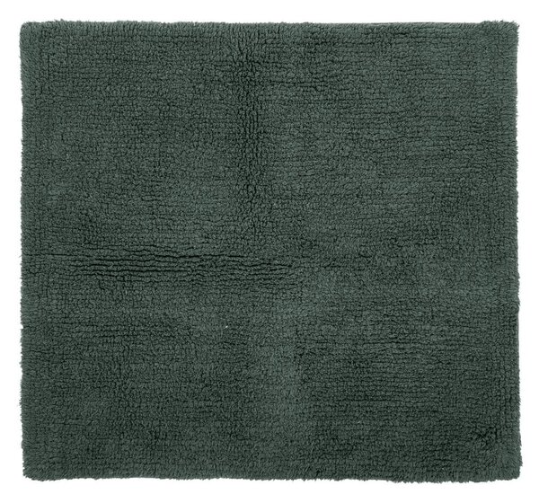 Tmavě zelená koupelnová předložka 60x60 cm Riva - Tiseco Home Studio