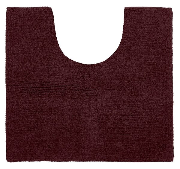 Vínová koupelnová předložka 50x45 cm Riva - Tiseco Home Studio