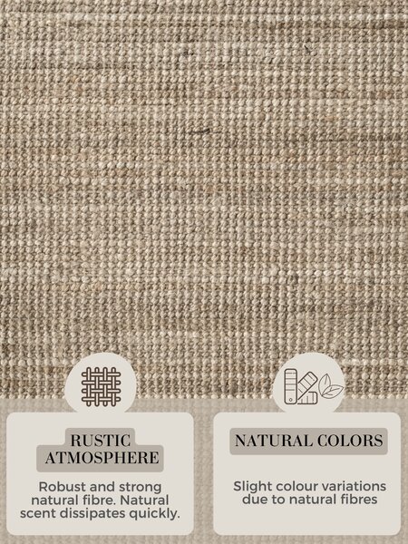 Hanse Home, Kusový koberec Jaipur 105975 Grey/Brown kruh, 160x160 (průměr) kruh, béžová, chodba / předsíň