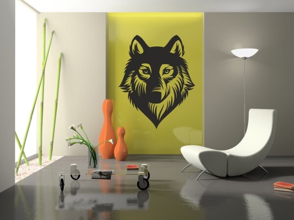 Samolepky na zeď - Vlk - dekorace-steny.cz - 60 x 70 cm - 208