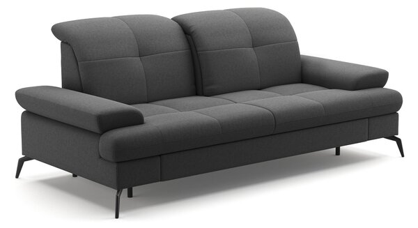 2,5SEDÁK, textil, tmavě šedá Sit & More - Pohovky, Online Only