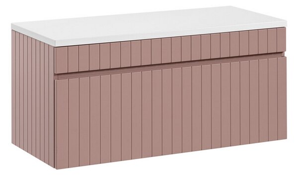 Koupelnová skříňka ICONIC ROSE 100cm + deska