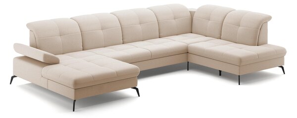 SEDACÍ SOUPRAVA, textil, krémová Sit & More - Sedací soupravy, Online Only