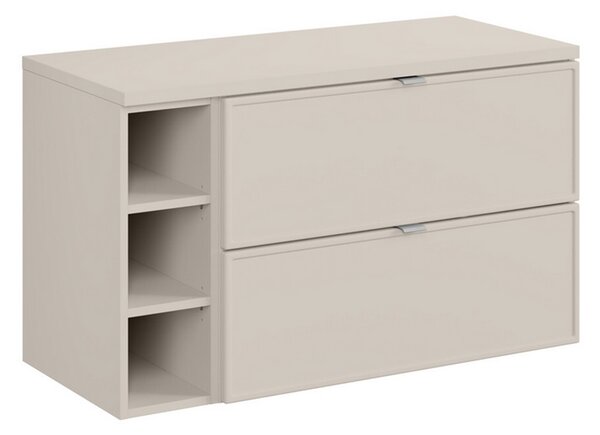 Koupelnová skříňka BELLA CASHMERE B 100cm + deska + regál