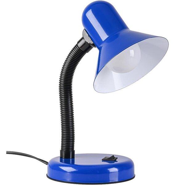 Stolní lampa MENTOR 1xE27/15W/230V modrá