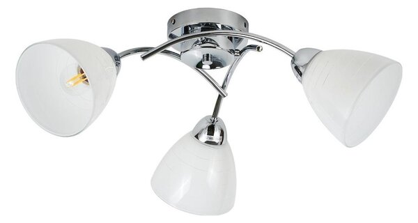 Přisazený lustr CLARA 3xE27/15W/230V lesklý chrom