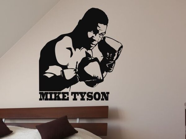 Samolepicí dekorace - Mike Tyson - dekorace-steny.cz - 60 x 70 cm - 428