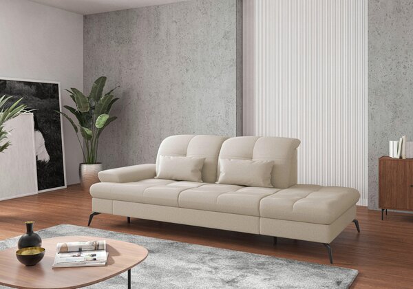 LENOŠKA, textil, krémová Sit & More - Online Only sedačky, Online Only