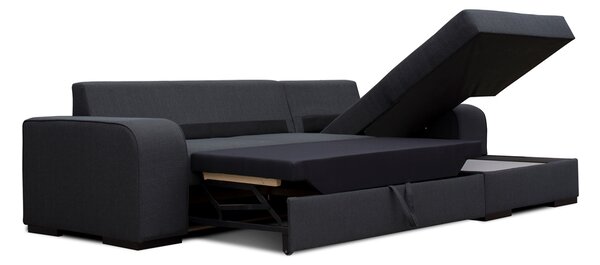 Rohová sedací souprava Fonda (hnědá) (L). Akce -20%