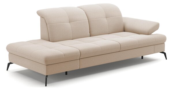 LENOŠKA, textil, krémová Sit & More - Online Only sedačky, Online Only