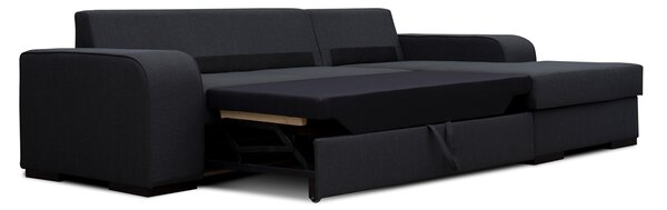 Rohová sedací souprava Fonda (hnědá) (L). Akce -20%