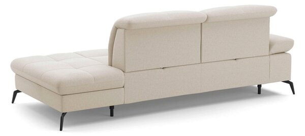 LENOŠKA, textil, krémová Sit & More - Online Only sedačky, Online Only
