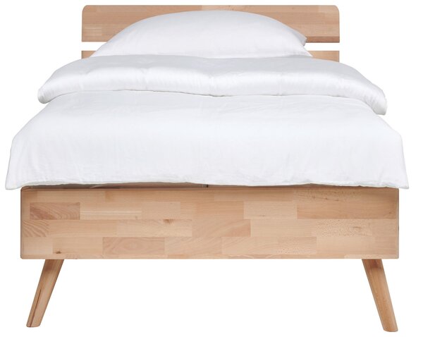 POSTEL, 90/200 cm jádrový buk MID.YOU - Jednolůžkové postele, Online Only