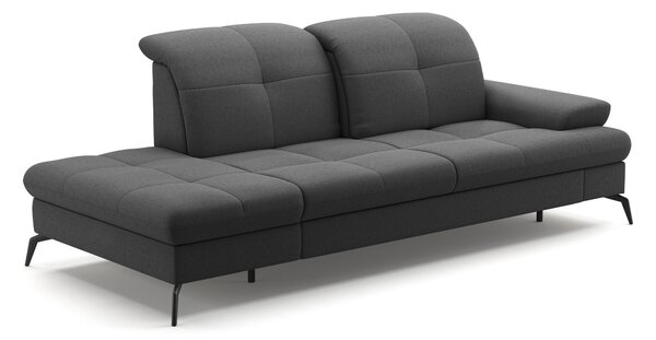 LENOŠKA, textil, tmavě šedá Sit & More - Online Only sedačky, Online Only
